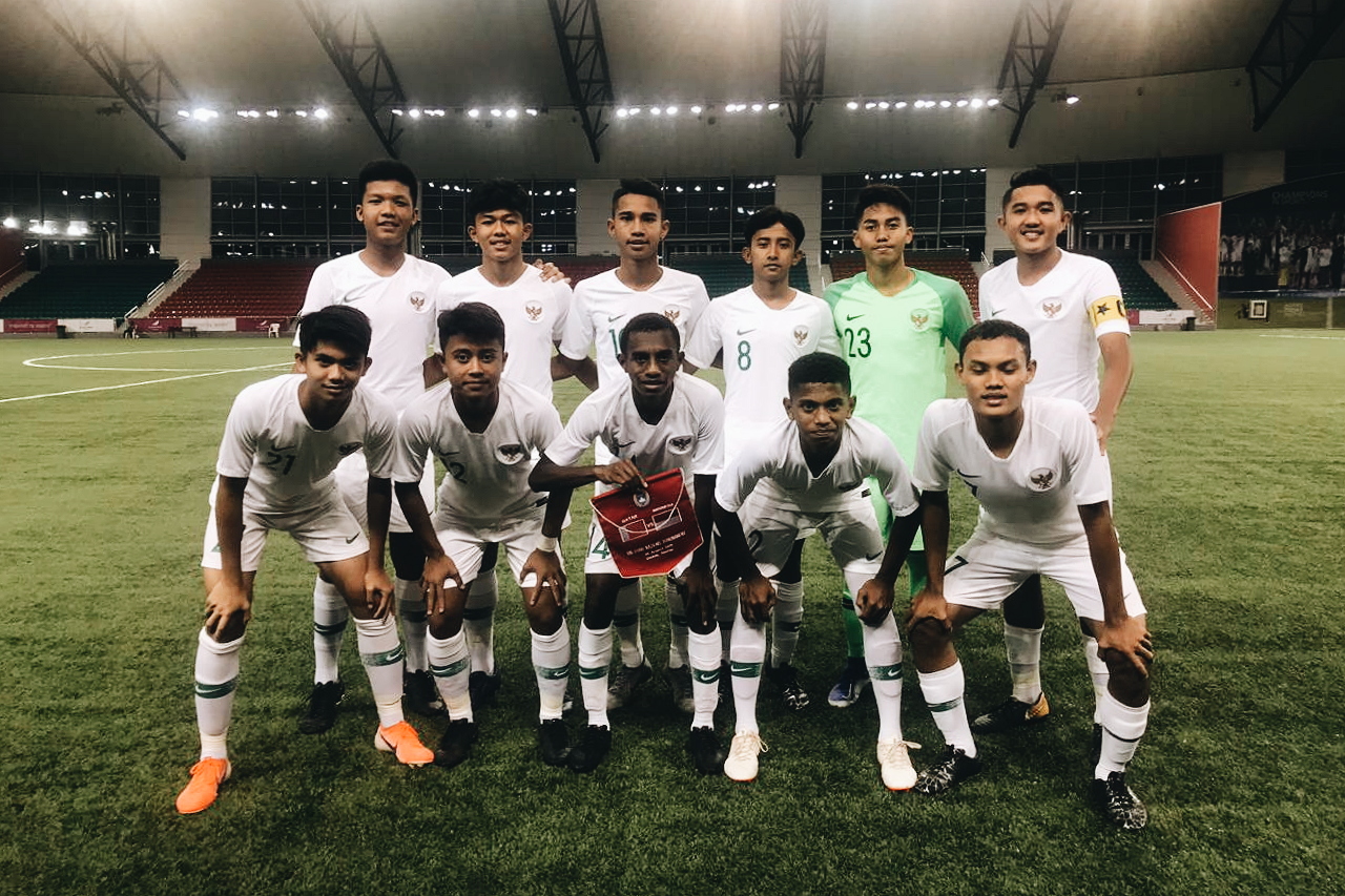 Timnas Indonesia U 16 Kalah Tipis 1 2 Dari Qatar Yordania Gulung