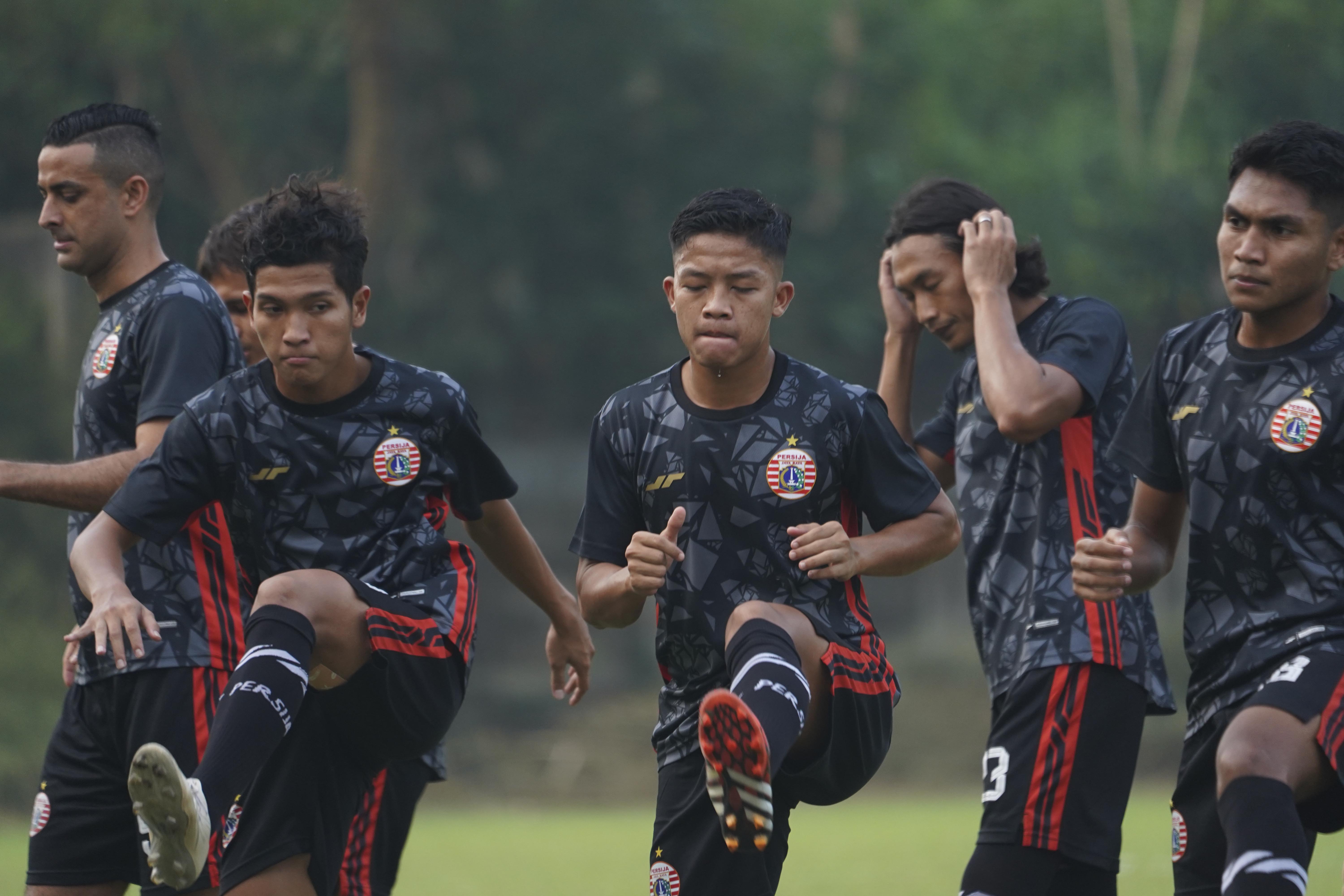 Jelang Hadapi Persikabo 1973 Pemain Persija Dapat Latihan Berat