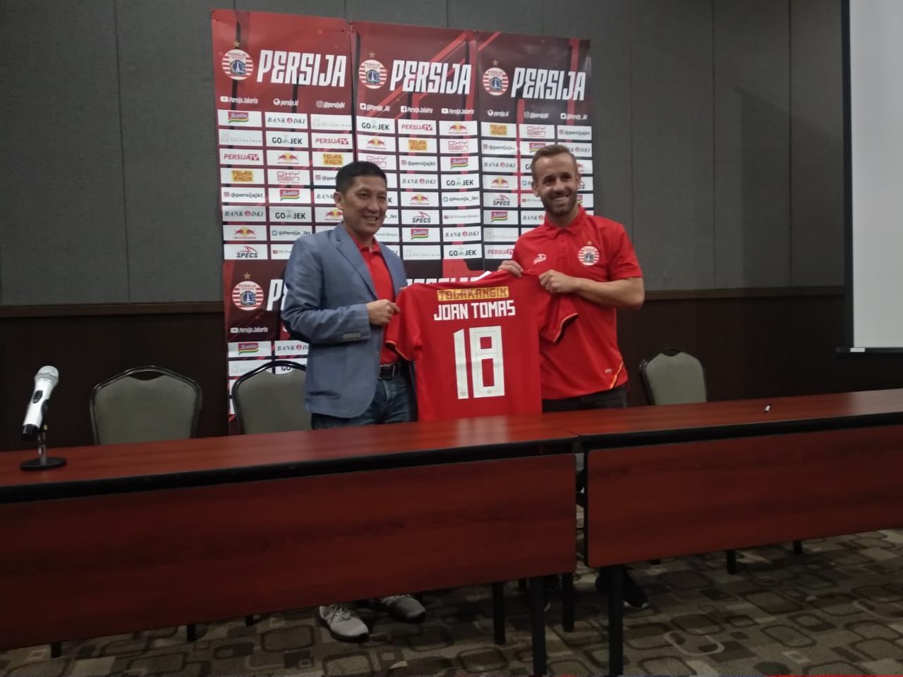 CEO Persija Percaya Dengan Kualitas Joan Tomas Bolaskor