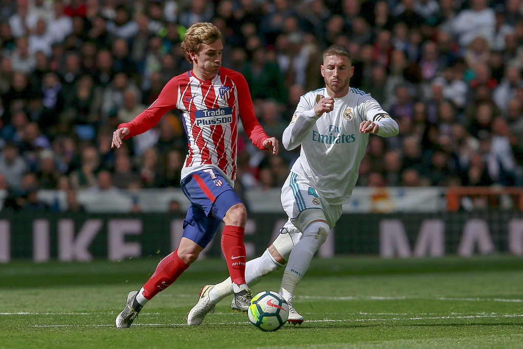 Ramos Tertawakan Komentar Griezmann Soal Kelayakannya Dibandingkan dengan Ronaldo dan Messi