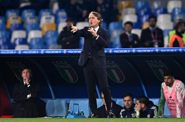 Italia Dikalahkan Inggris, Roberto Mancini Tak Panik