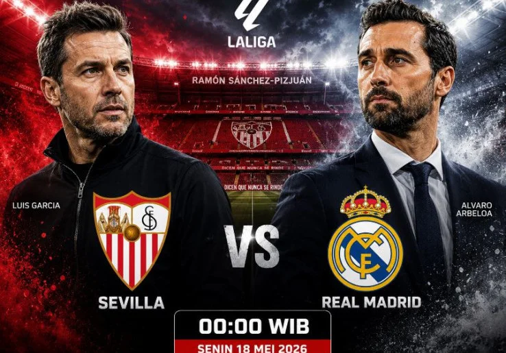 Jadwal Live Streaming Sevilla vs Real Madrid: Momentum Bagus Los Nervionenses, Kick-off Senin (18/05) Dini Hari WIB