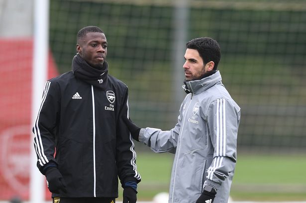 Hubungan Nicolas Pepe dengan Mikel Arteta Mulai Memanas