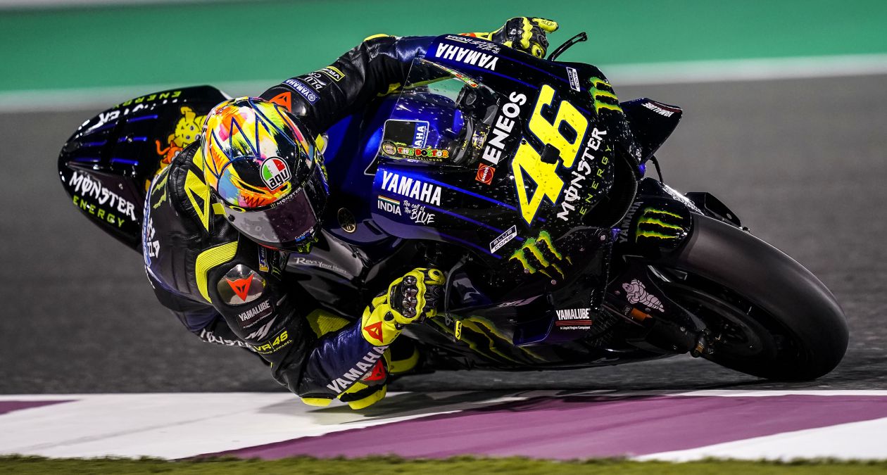 Ganti Setelan Motor, Valentino Rossi Justru Menurun 