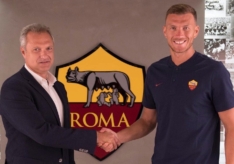 Cinta Inter Milan pada Edin Dzeko Bertepuk Sebelah Tangan