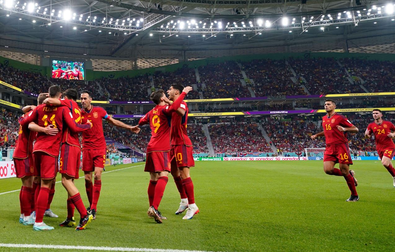 Spanyol 7-0 Kosta Rika: Start Sempurna La Furia Roja