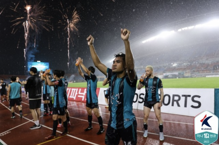Ungkapan Asnawi Setelah Cetak Gol Debut di Depan Fans Indonesia dan Shin Tae-yong