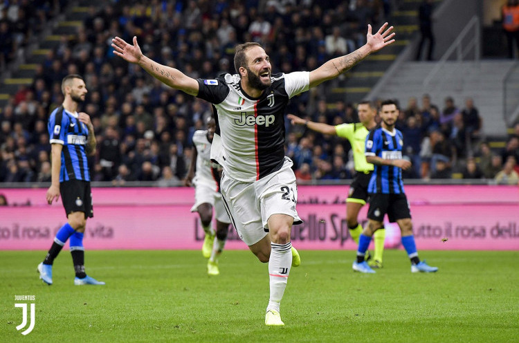 Pahlawan Kemenangan Juventus, Gonzalo Higuain Tak Masalah Jadi Cadangan