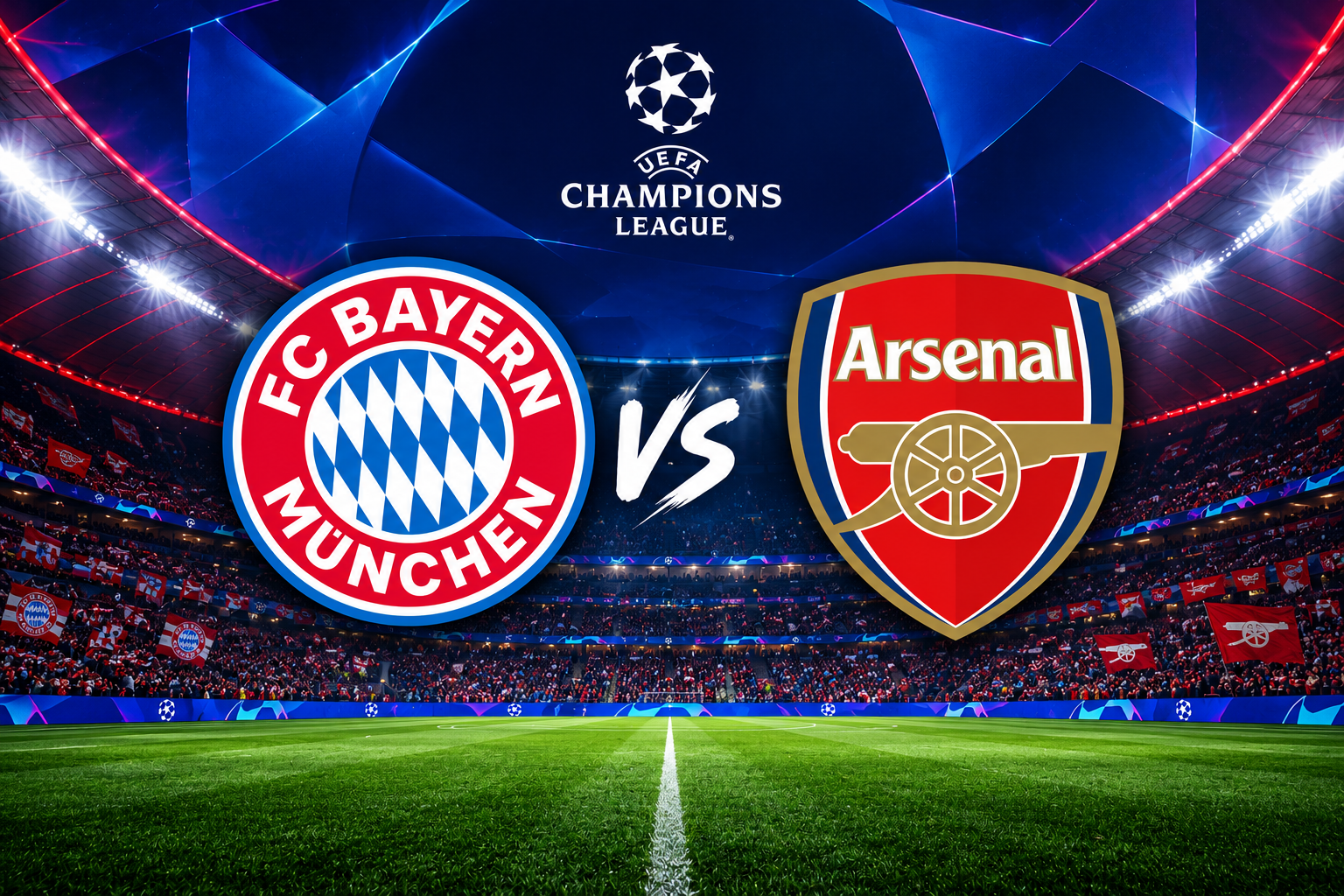 Prediksi dan Link Streaming Bayern Munchen vs Arsenal: The Gunners Punya Pengalaman Buruk