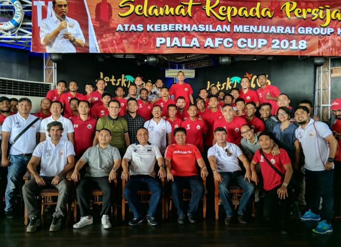 Batal Hadapi Persib 28 April, Persija Jakarta Gelar Syukuran