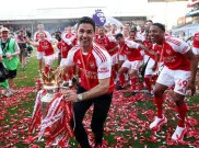 Arsenal Juara Premier League, Mikel Arteta Tak Sabar Angkat Trofi Liga Champions