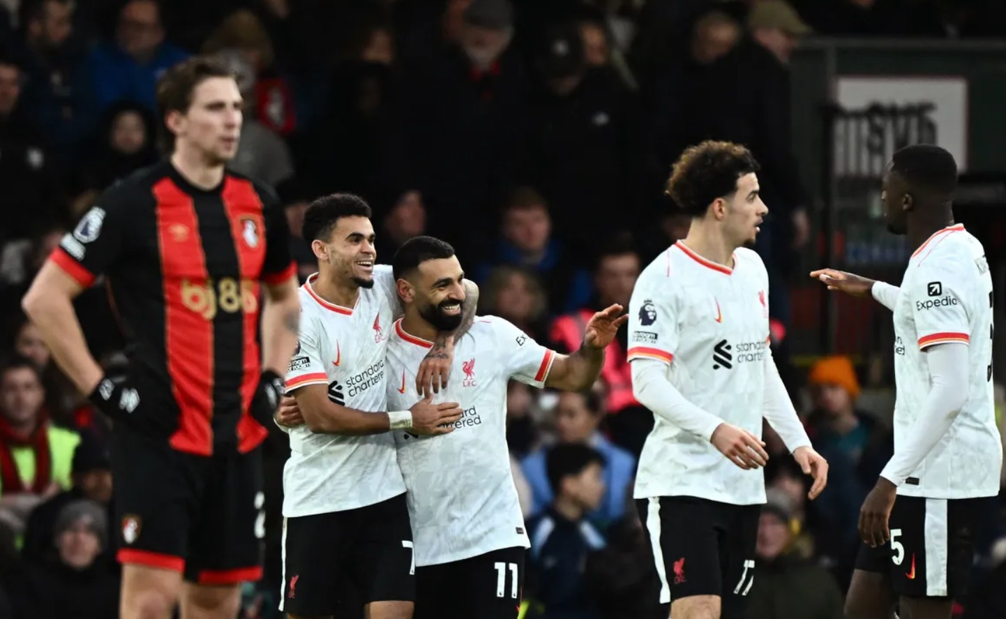 Hasil Premier League: Salah Cetak Gol Ganda, Liverpool Bungkam Bournemouth