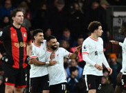  Salah Cetak Gol Ganda, Liverpool Bungkam Bournemouth 