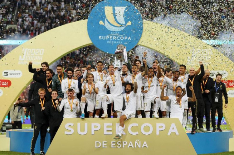 Real Madrid Juara Piala Super Spanyol, Magis Final Zinedine Zidane Masih Tokcer