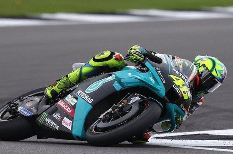 Di Penghujung Karier, Rossi Masih Kesulitan di MotoGP Aragon
