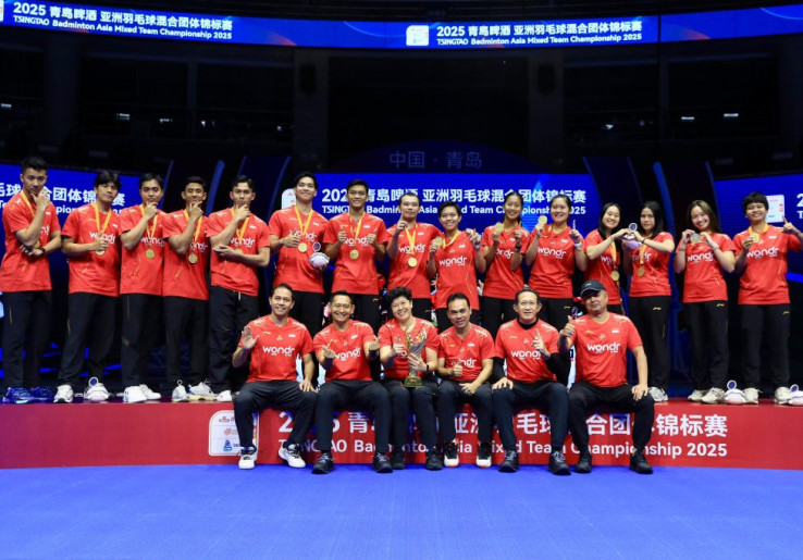 Hasil Badminton Asia Mixed Team Championship 2025: Indonesia Cetak Sejarah untuk Pertama Kalinya Jadi Juara