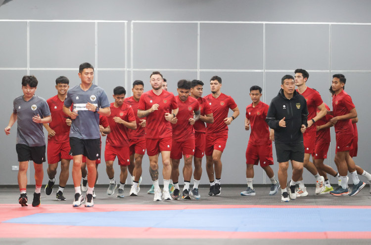 Timnas Indonesia Gagal Official Training di Lapangan, Shin Tae-yong Siapkan Plan B
