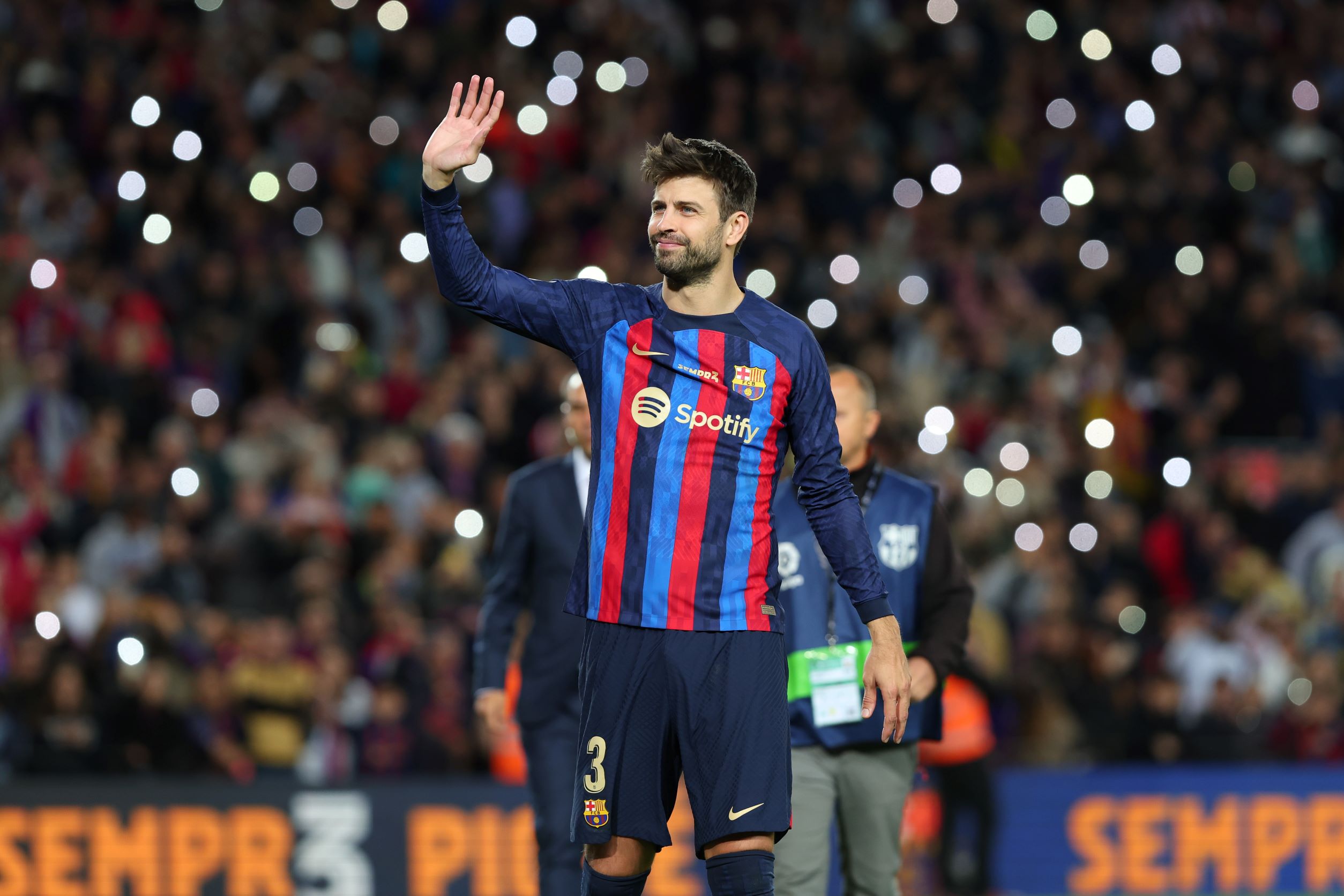 Melepas Gerard Pique dalam Alunan Kesedihan di Spotify Camp Nou