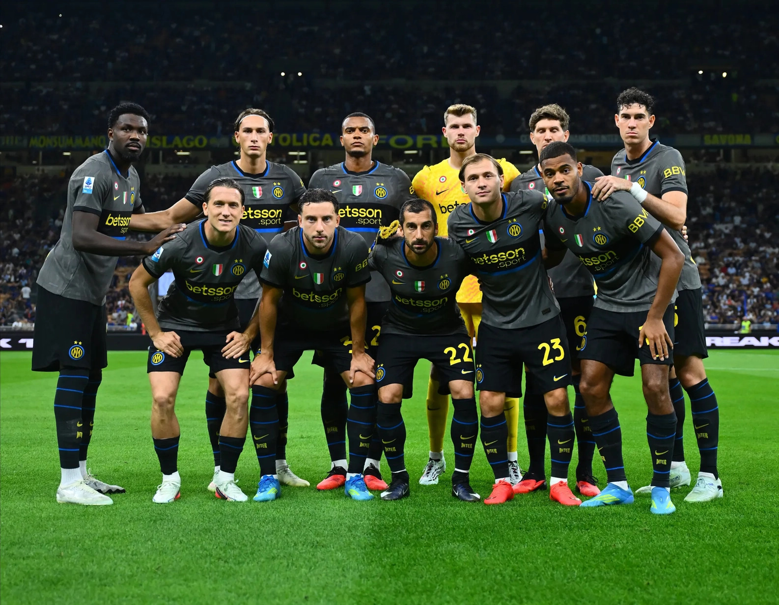 Starting XI Inter Milan vs Udinese. (Foto: Laman Resmi Inter Milan)