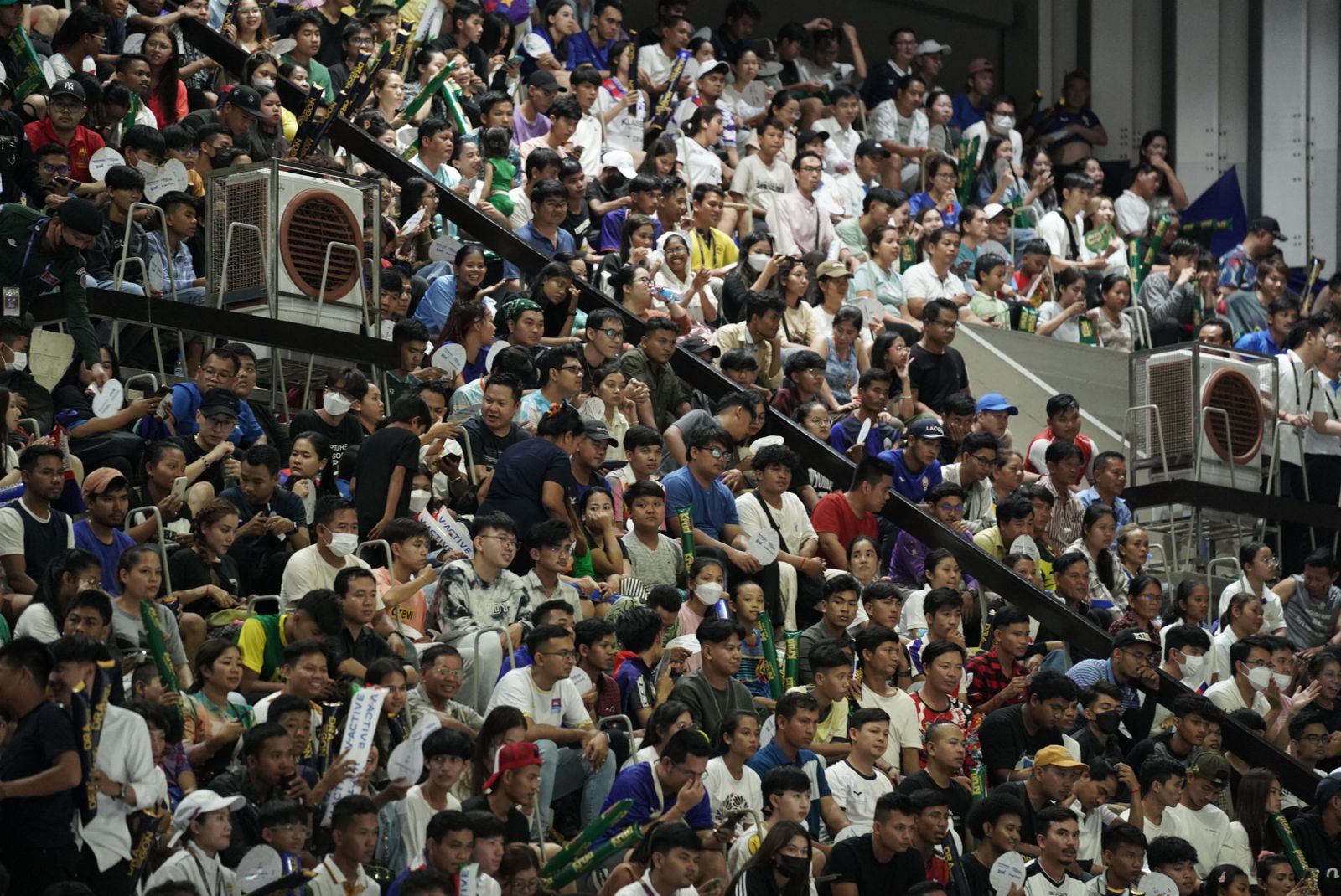 Phnom Penh Diguyur Hujan, Penonton Tetap Ramai Hadiri Final Voli Putra Indonesia Vs Kamboja