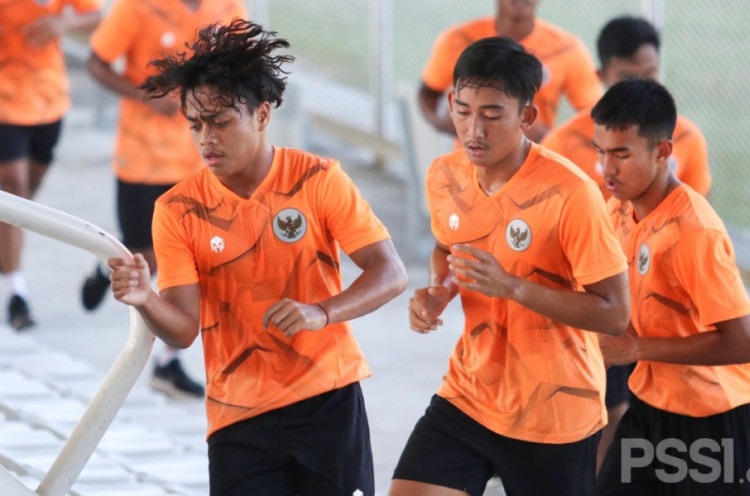 Timnas Indonesia U-19 Latihan Naik-Turun Tangga, Buat Apa?