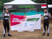 Tim Indonesia Juara Asia Auto Gymkhana di India