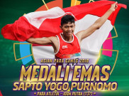 Raup Medali Emas Asian Para Games 2018, Sapto Yogo Belum Pikirkan Paralimpiade 2020