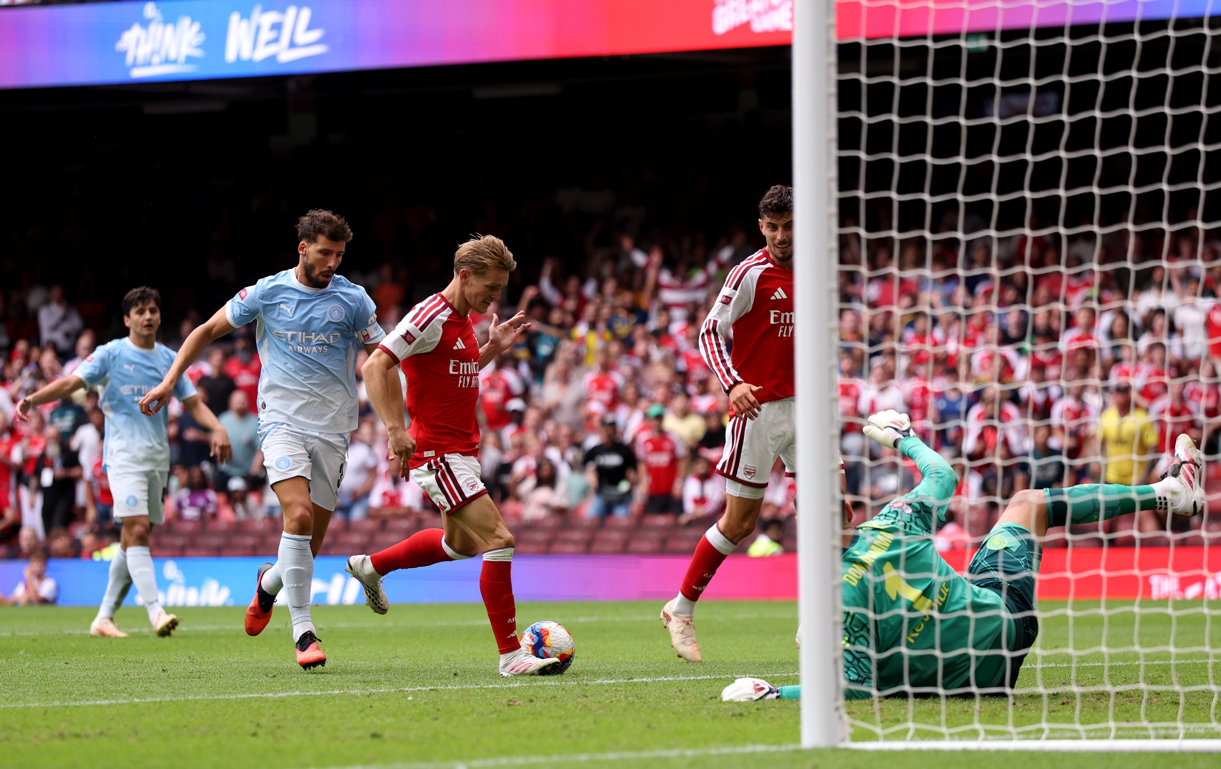 Hasil Arsenal vs Manchester City: Menang 3-0, The Gunners Raih Gelar Community Shield Ke-18
