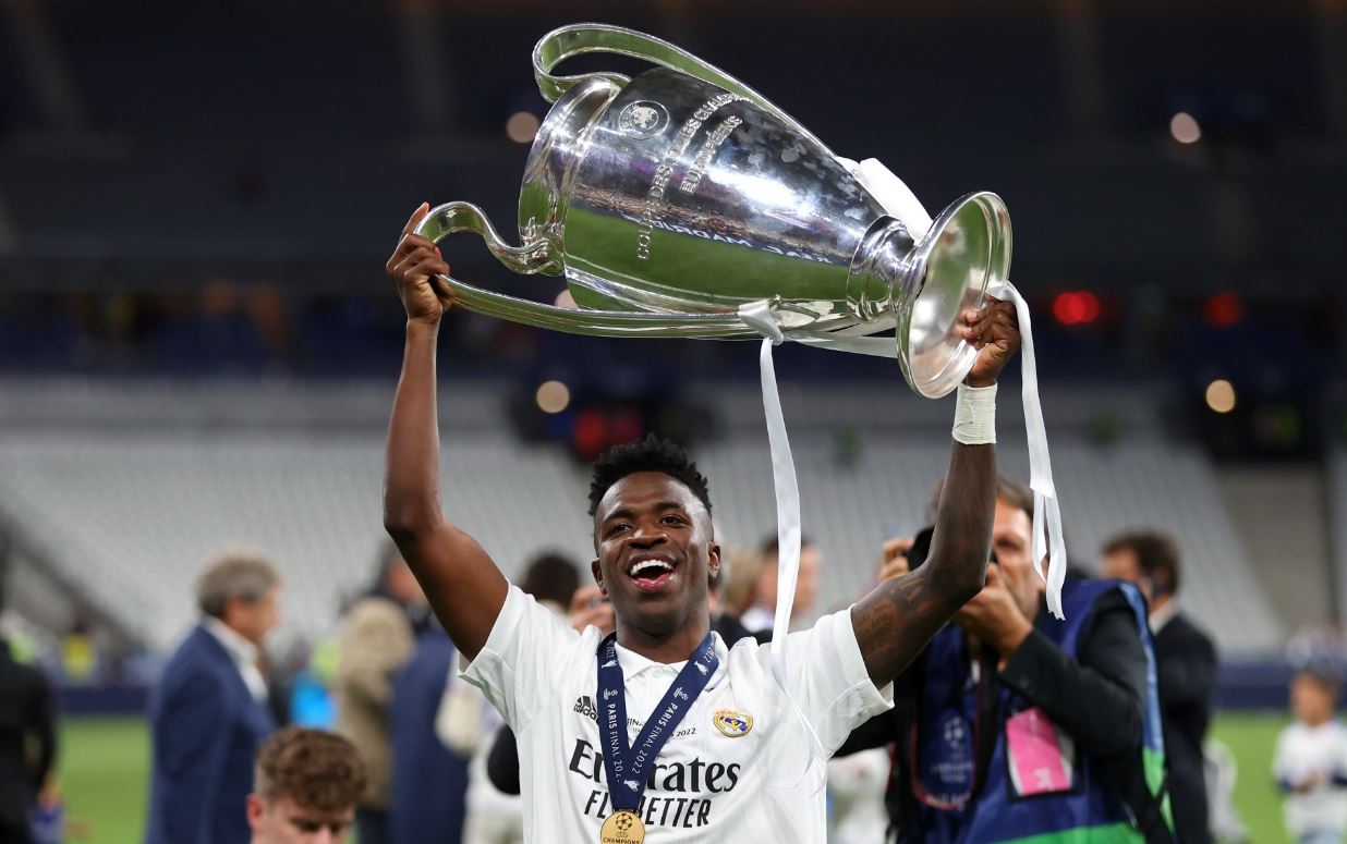 Tak Puas, Vinicius Junior Ingin Menangi Enam Titel Liga Champions di Real Madrid