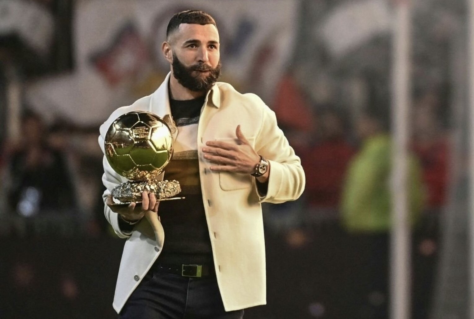 Karim Benzema Raih Ballon d'Or, Cristiano Ronaldo Belum Beri Ucapan Selamat