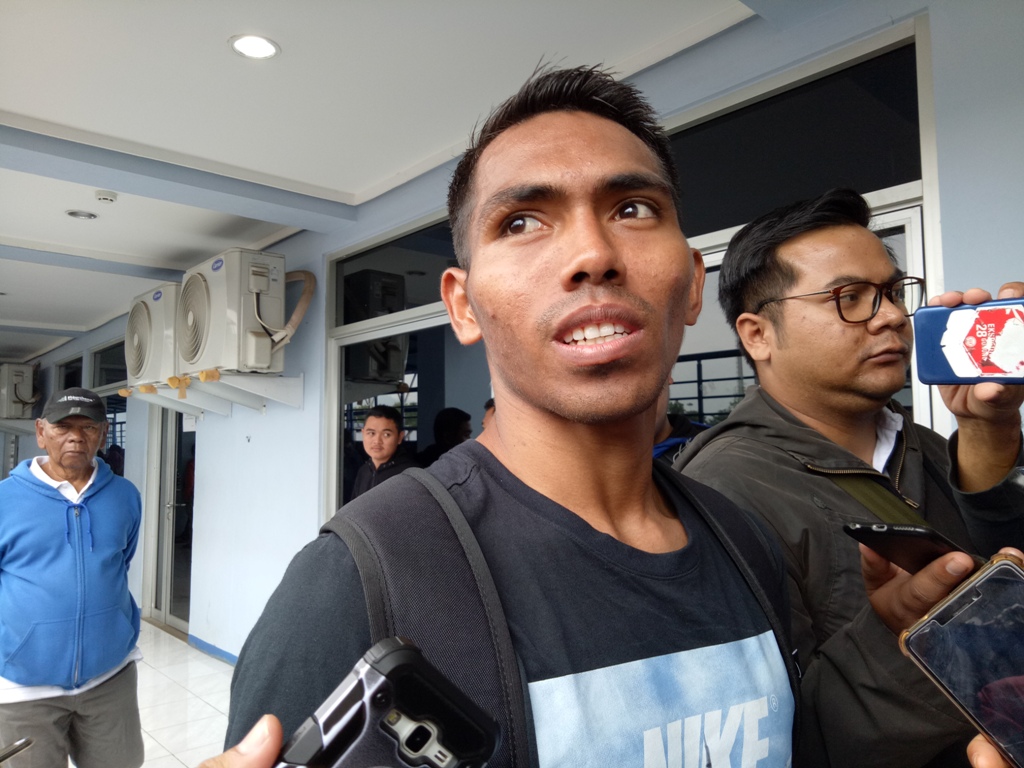 Kesan Pertama Frets Butuan Jalani Latihan Perdana di Persib Bandung