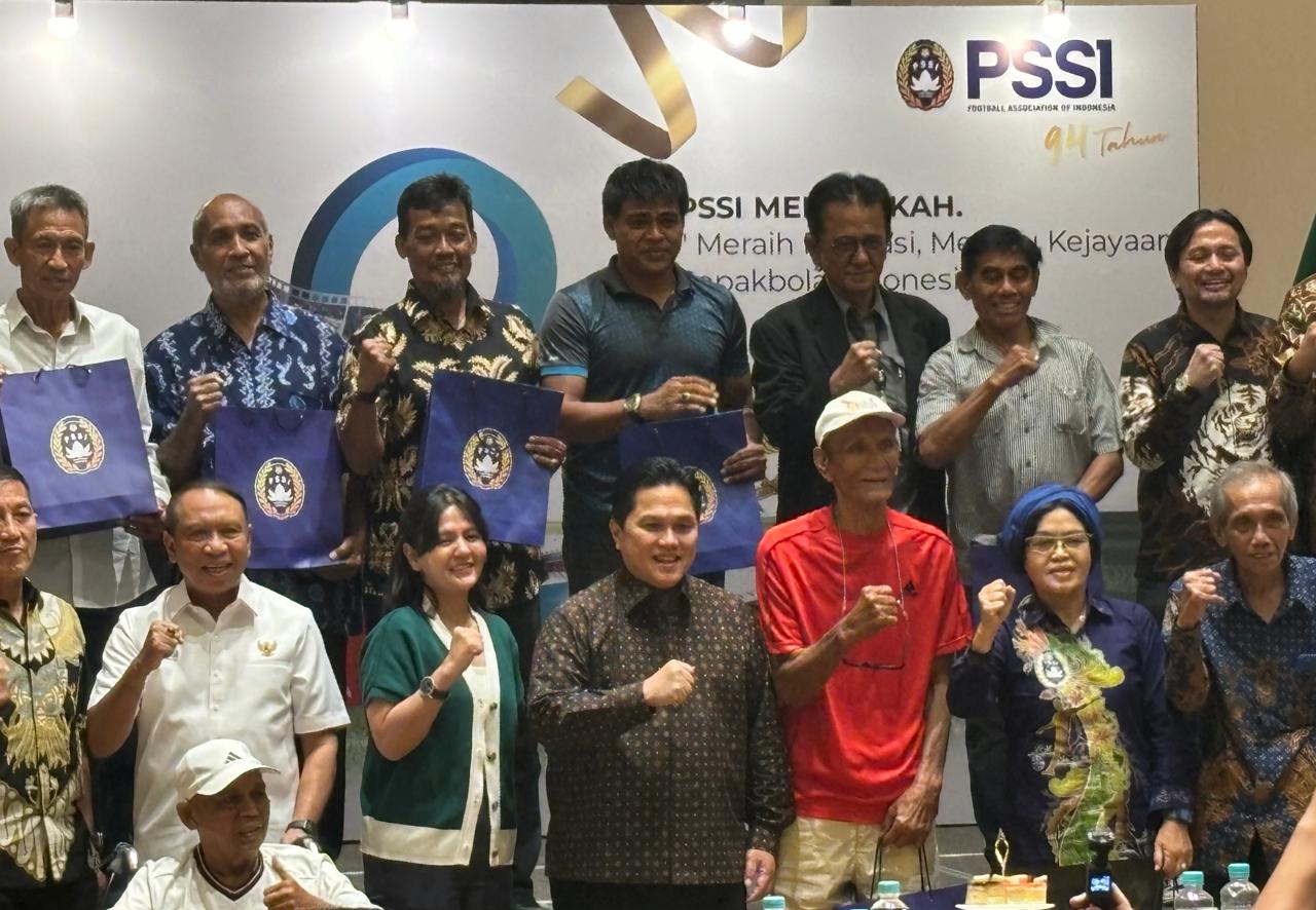 Ulang Tahun Ke-94 PSSI, Erick Thohir Bicara Target Timnas Indonesia ke Olimpiade dan Piala Dunia