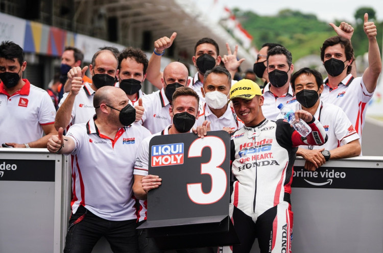 Moto3: Pembalap Indonesia Cetak Sejarah di Sirkuit Mandalika
