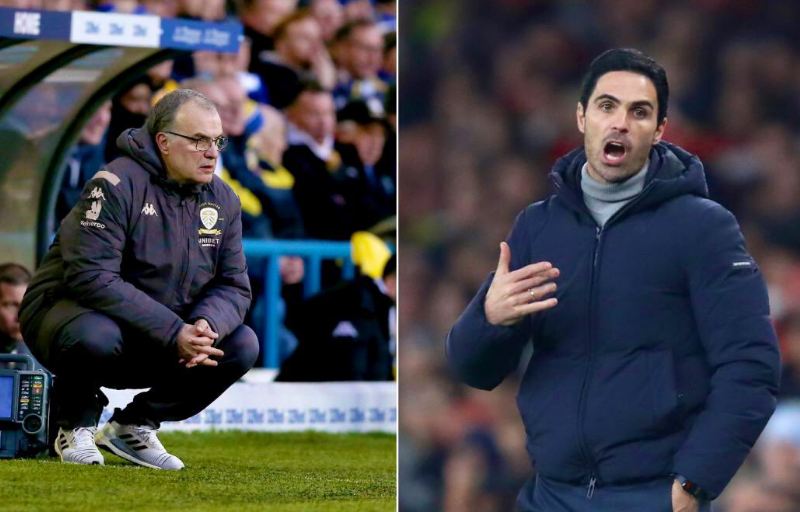 Marcelo Bielsa dan Mikel Arteta Bertukar Pujian