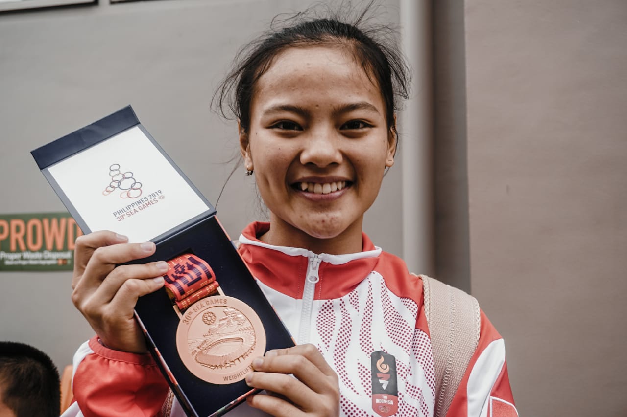 Usai Raih Medali Emas, Windy Cantika Kirim Pesan untuk Sang Ayah yang Jalani Operasi