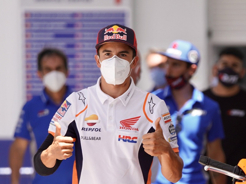 Marc Marquez Datang Masalah Honda Hilang