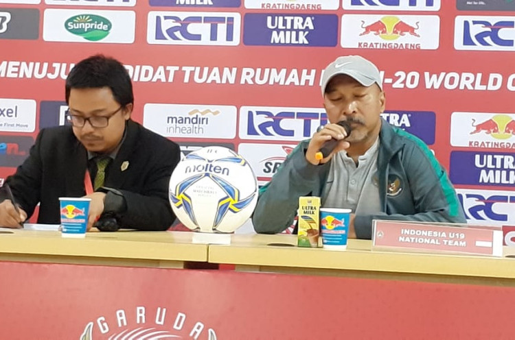 Fakhri Husaini Tetap Lakukan Rotasi di Uji Coba Kedua Timnas Indonesia U-19 Vs Iran U-19