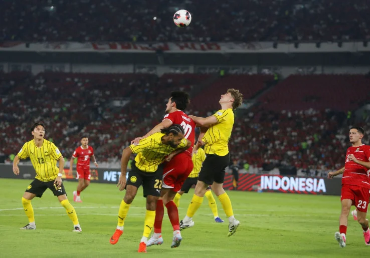 Hasil Indonesia vs Malaysia: Thom Haye Kartu Merah, Garuda Ditahan Harimau Malaya