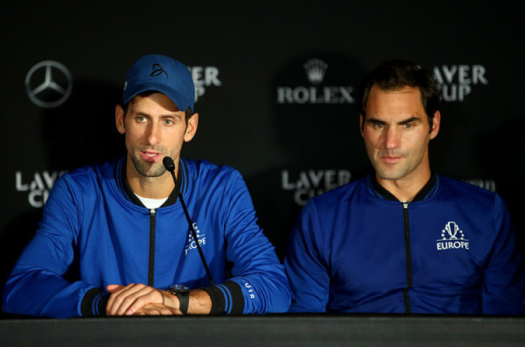 Final Wimbledon 2019: Simak Angka Menarik Pertemuan Novak Djokovic Vs Roger Federer