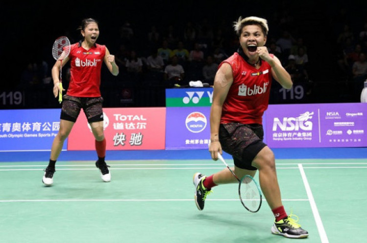 Piala Sudirman 2019: Greysia / Apriyani Bawa Indonesia Juarai Grup 1B