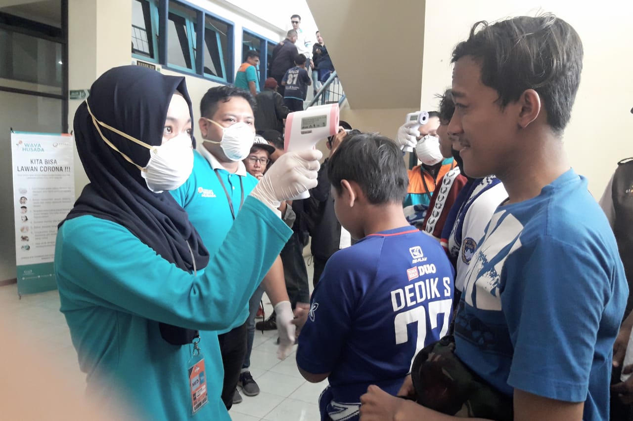 Mengintip Pencegahan Virus Corona ala Arema FC