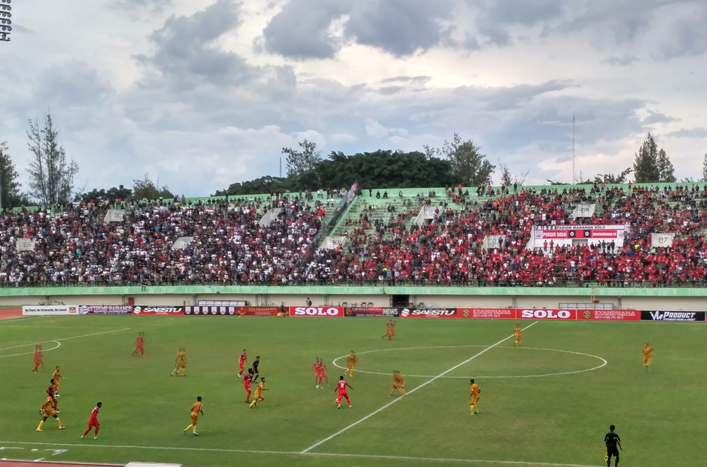 Persis Solo 1-0 Bhayangkara FC: Dua Kartu Merah Keluar, Pujian Muncul