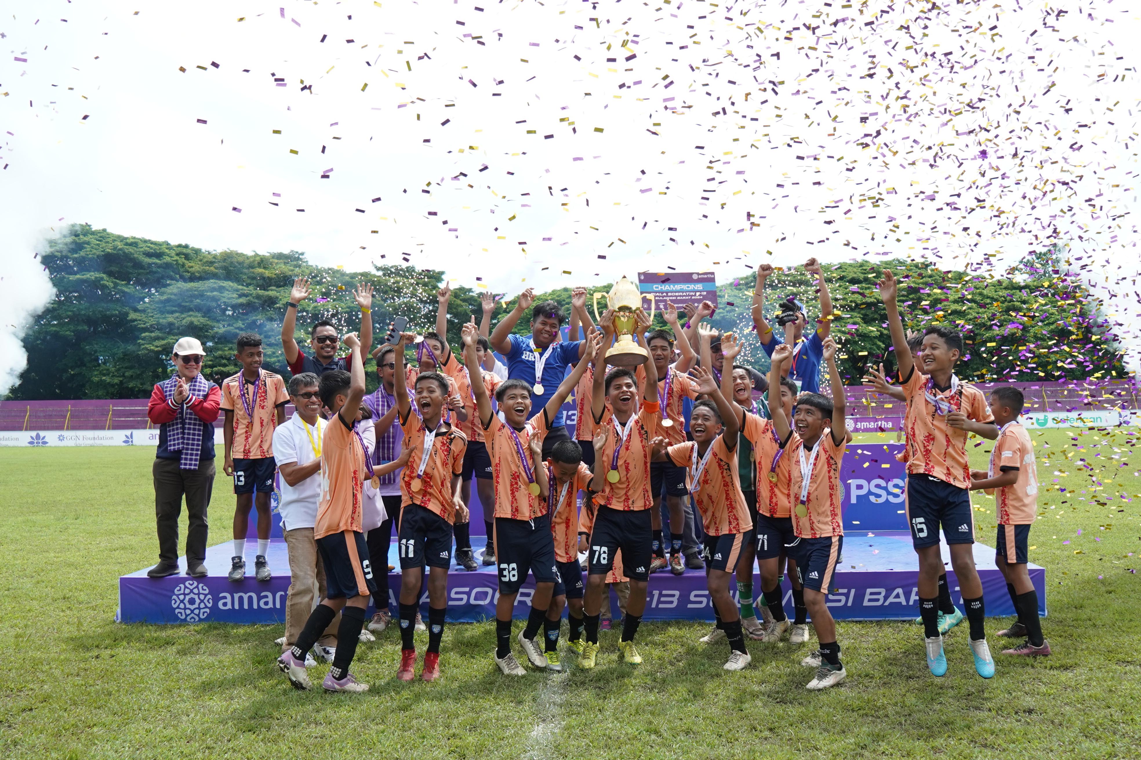 Amartha Piala Soeratin U-13 2024 Sulawesi Barat Sukses Digelar, UMKM Bergerak Tumbuh