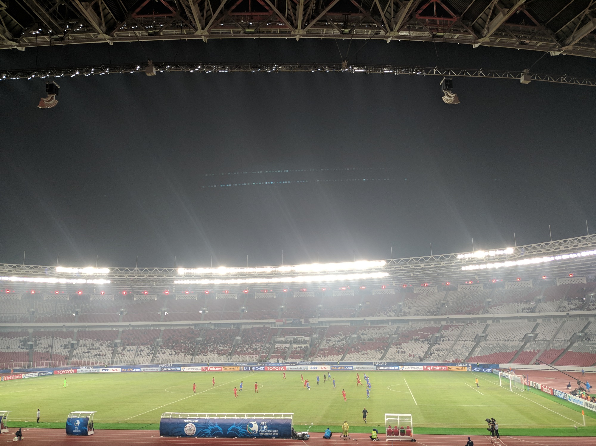 Timnas Indonesia U-19 Vs Taiwan U-19: SUGBK Tetap Bergemuruh Walau Minim Penonton