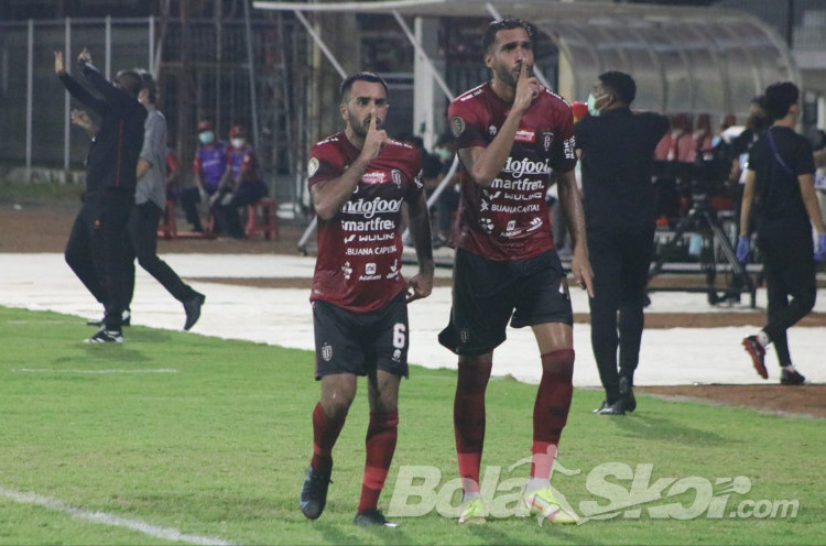 Hasil Liga 1: Bali United Jaga Jarak dengan Persib Setelah Kalahkan Arema
