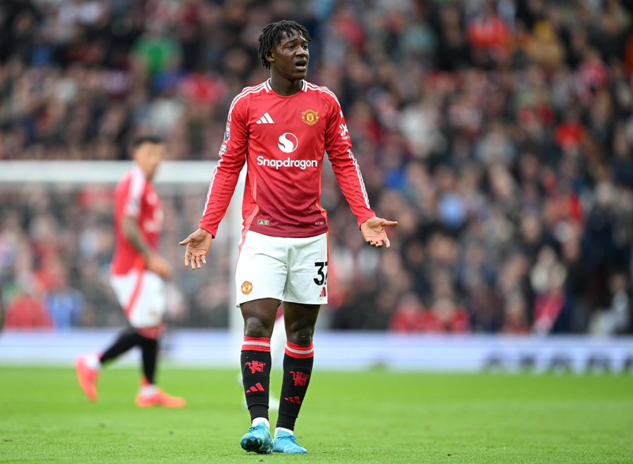 Kobbie Mainoo Akan Absen dalam Tujuh Laga Manchester United