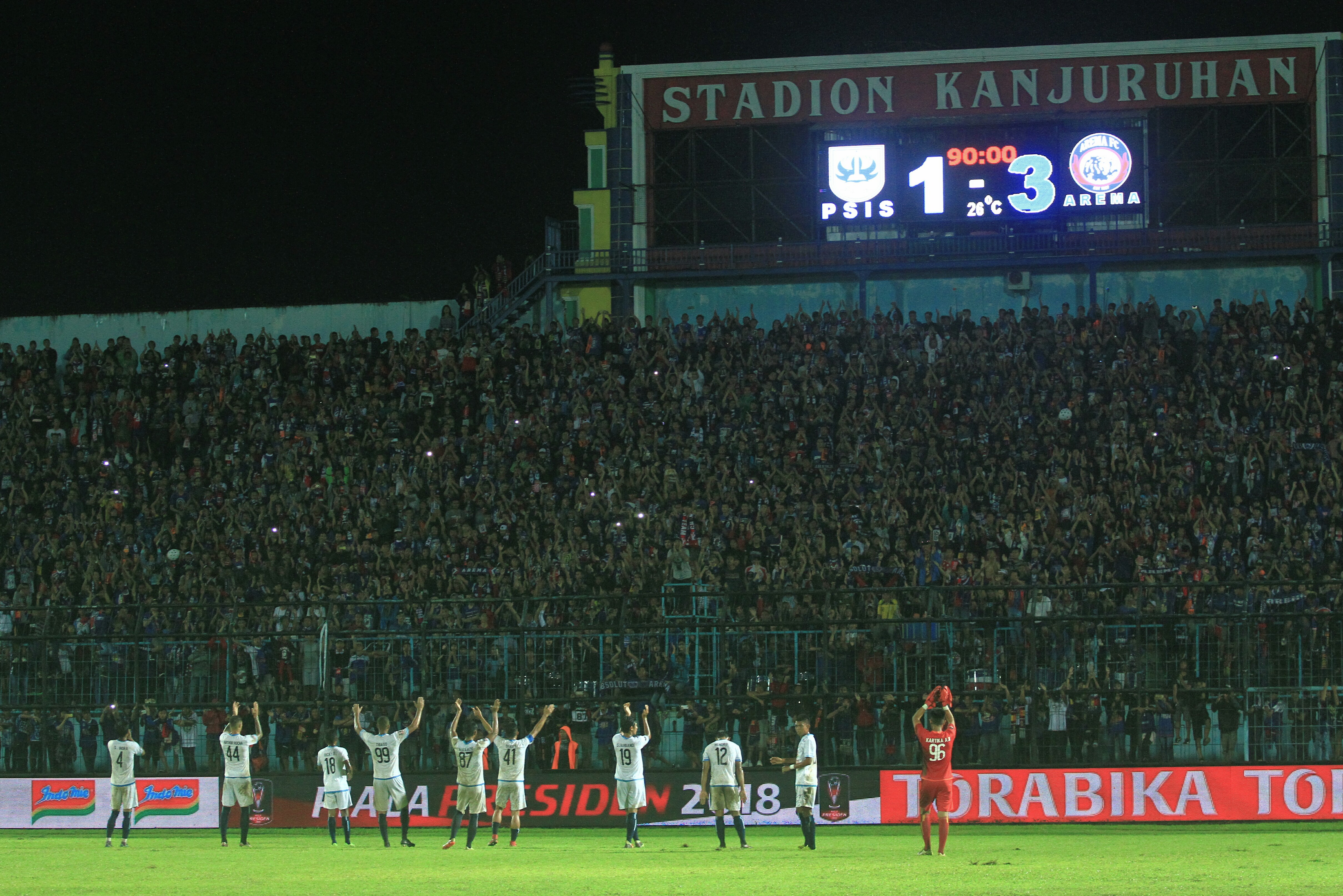 Panpel Arema Gelar Evaluasi Terkait Sepinya Penonton di Piala Presiden 2018