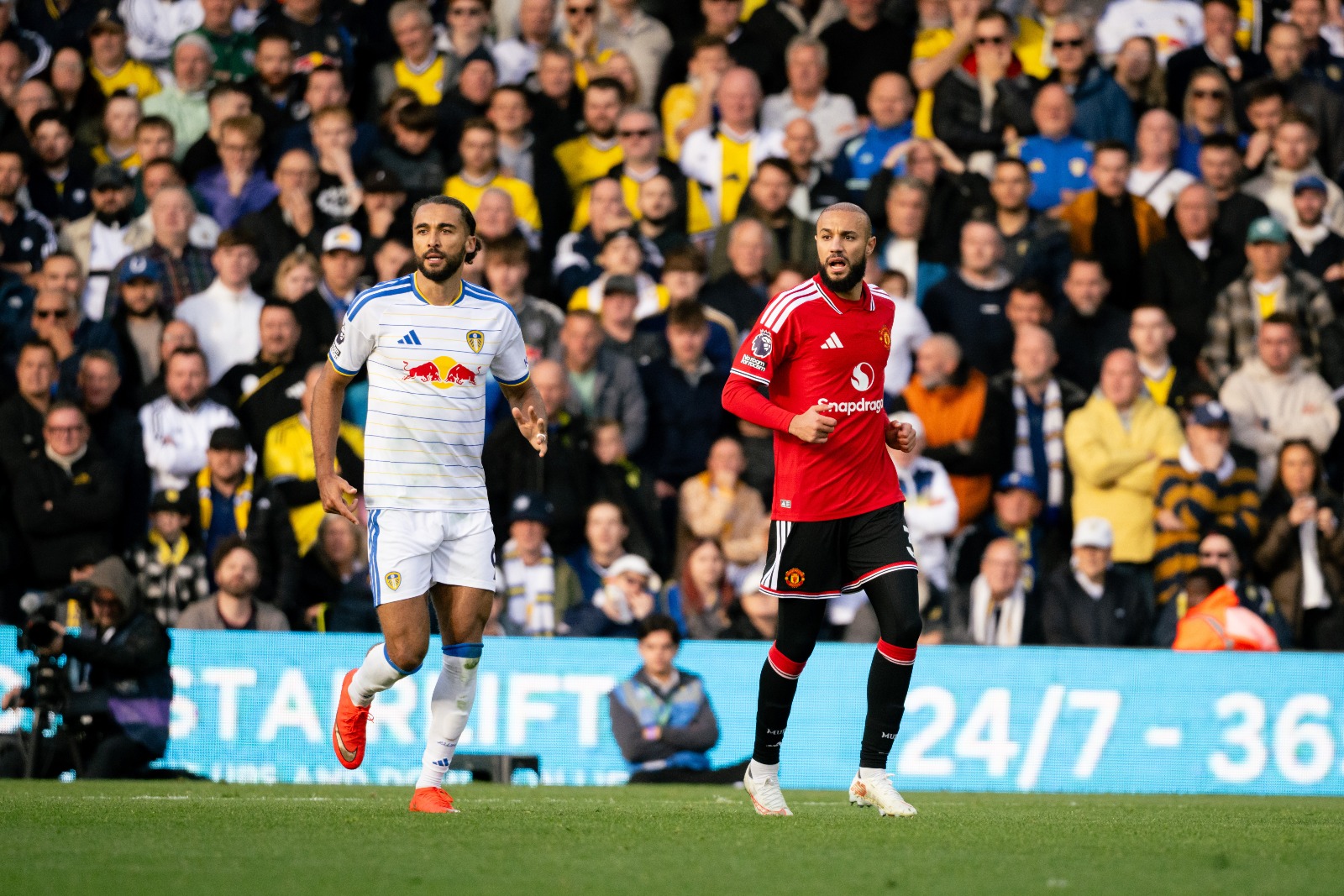 Manchester United vs Leeds. (Laman Resmi Manchester United)