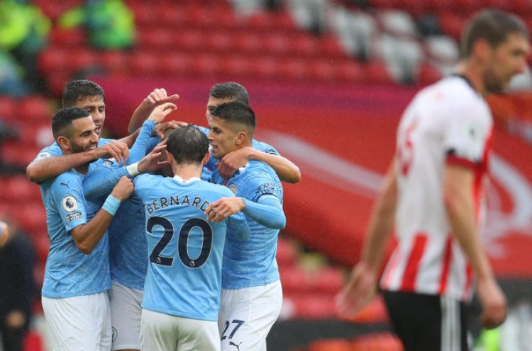 Sheffield United 0-1 Manchester City: Gol Tunggal Kyle Walker Perbaiki Posisi The Citizens