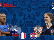 Susunan Pemain Prancis Vs Kroasia: Kedua Tim Turunkan Pemain Terbaik
